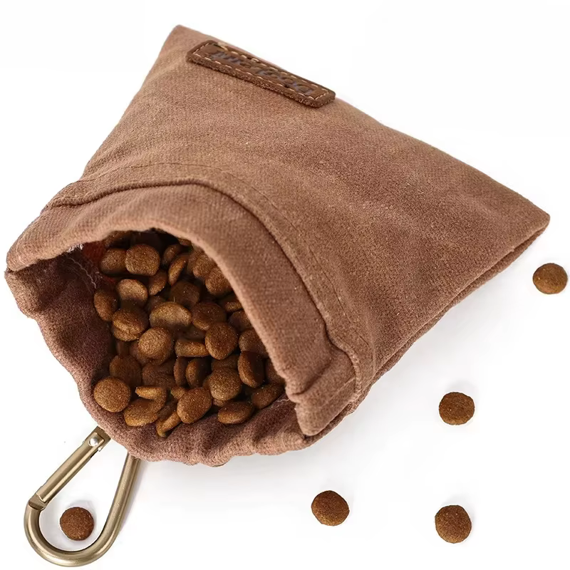 Bolsa de premios para perros, portátil y resistente para entrenamiento