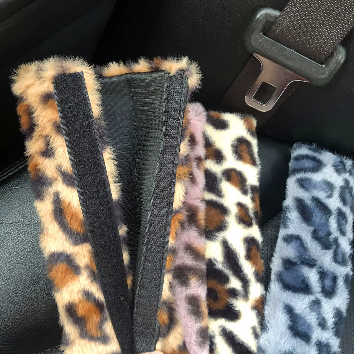 Protector de hombro anti-fricción para cinturón coche de perro - imagen 4