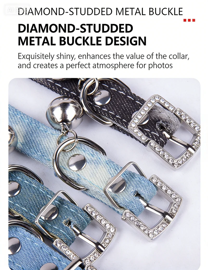 Collar en diferentes ángulos