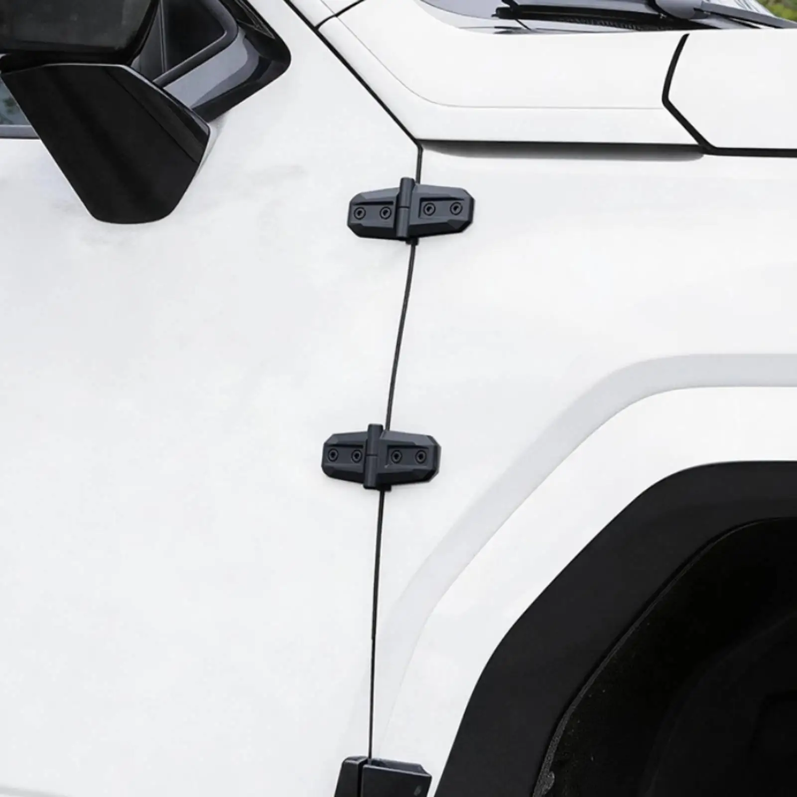 Kit Adhesivo Bisagras 3D para Coche – Estilismo Exterior ABS - imagen 3