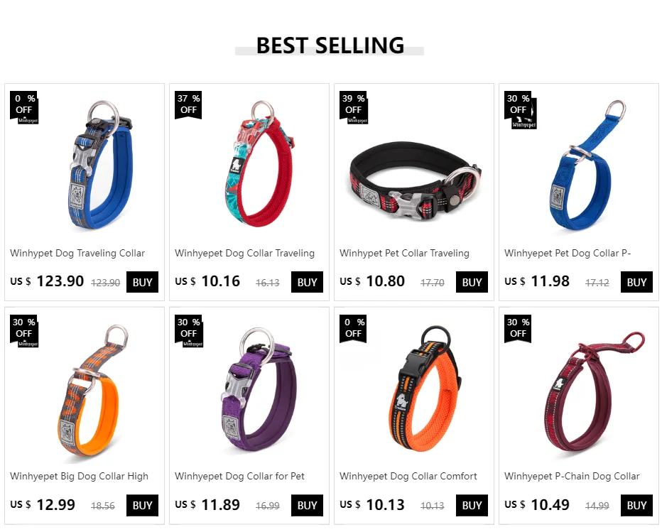 Collar Winhyepet en acción