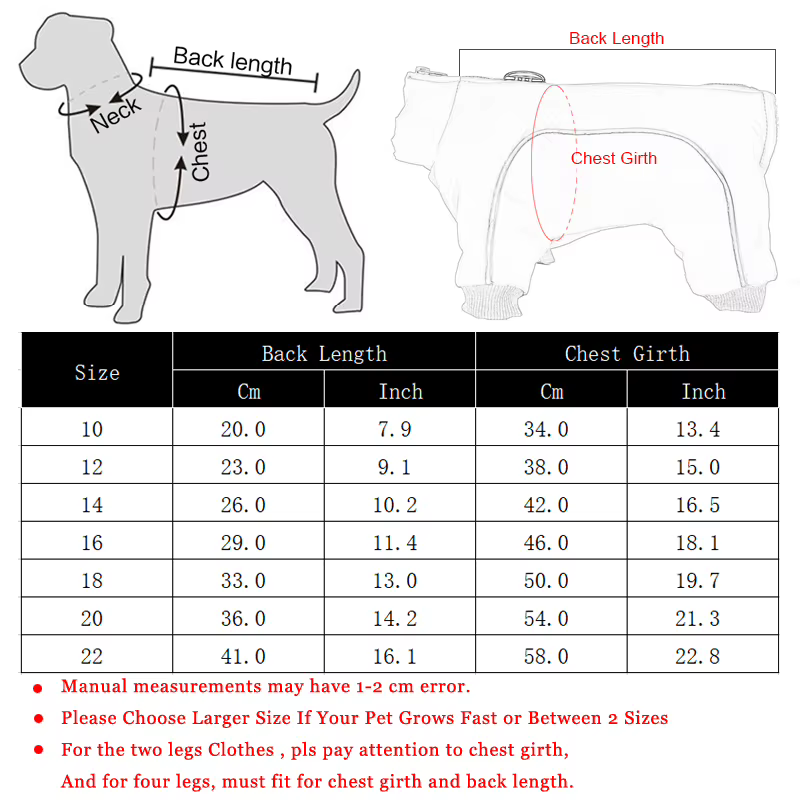 Mono impermeable cortavientos para perros y gatos – Forro polar reflectante - imagen 5