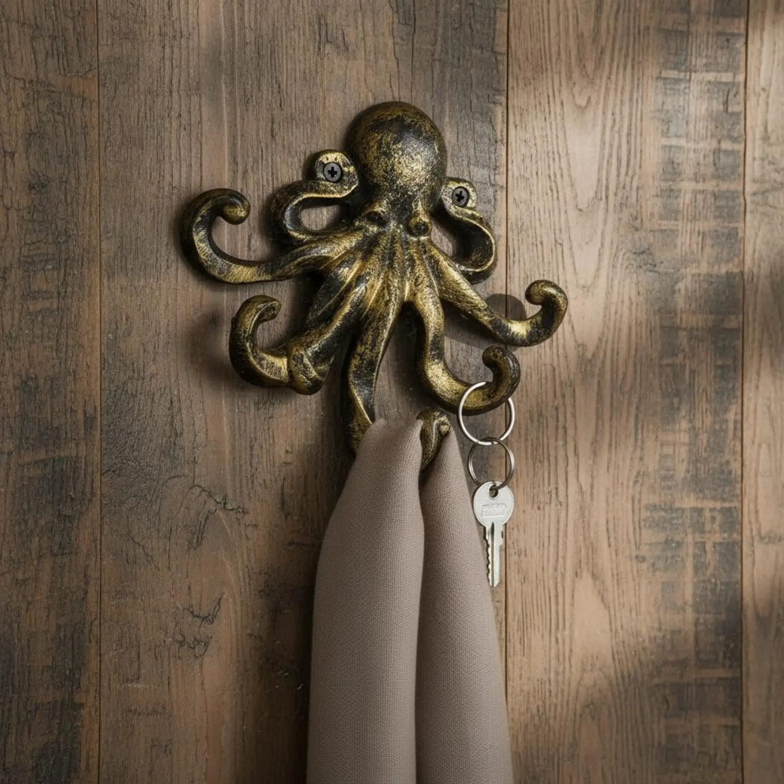 Gancho de pared de hierro fundido con tentáculo para perros y gatos - imagen 4