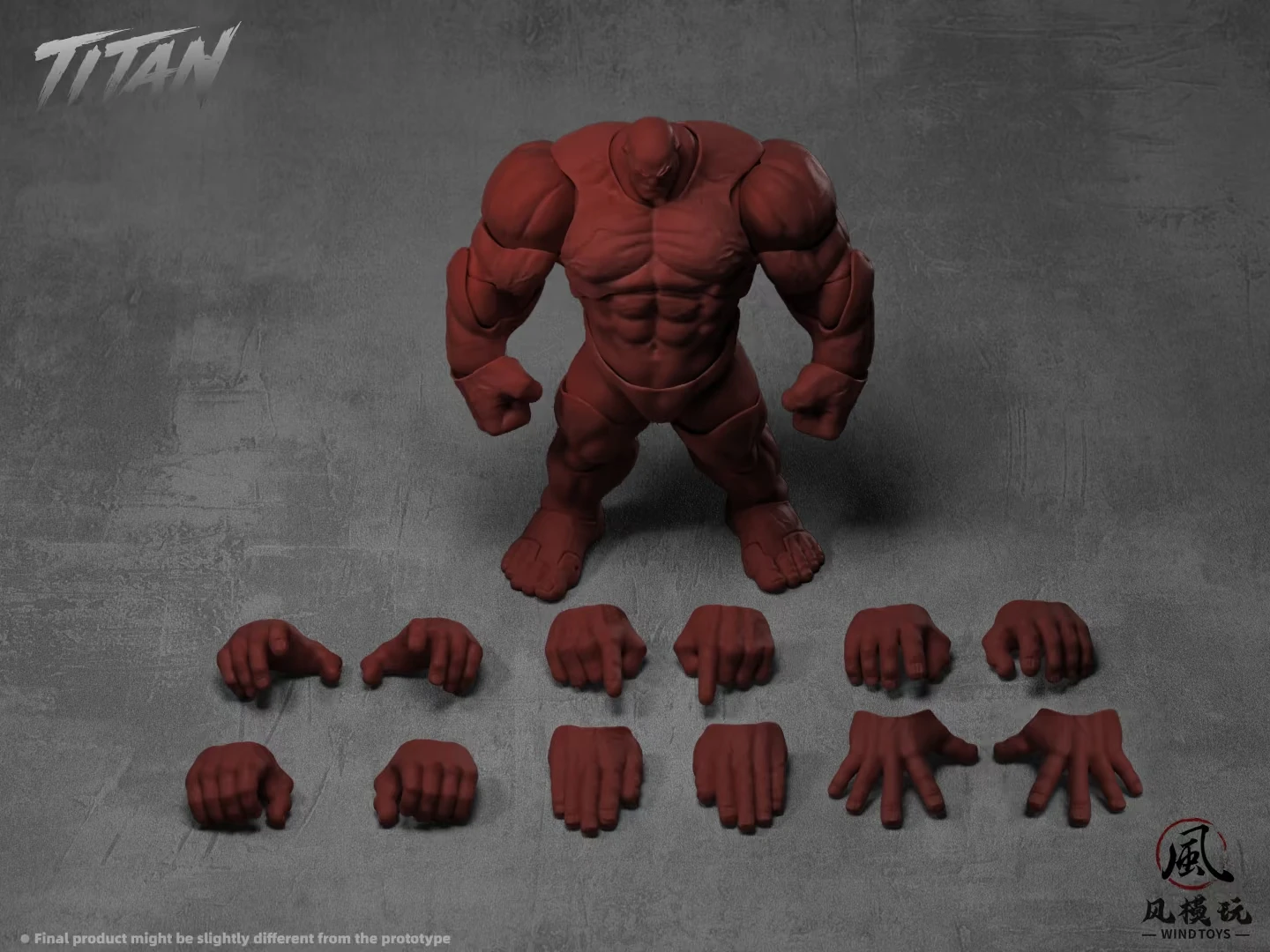 Figura de Acción Titan Wind Toys 1/12 – Coleccionable Súper Articulado - imagen 2