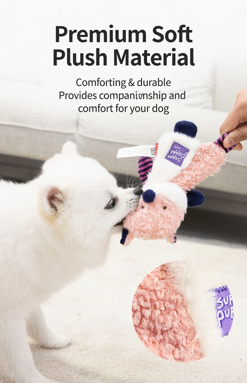 Peluche resistente a mordeduras para cachorros
