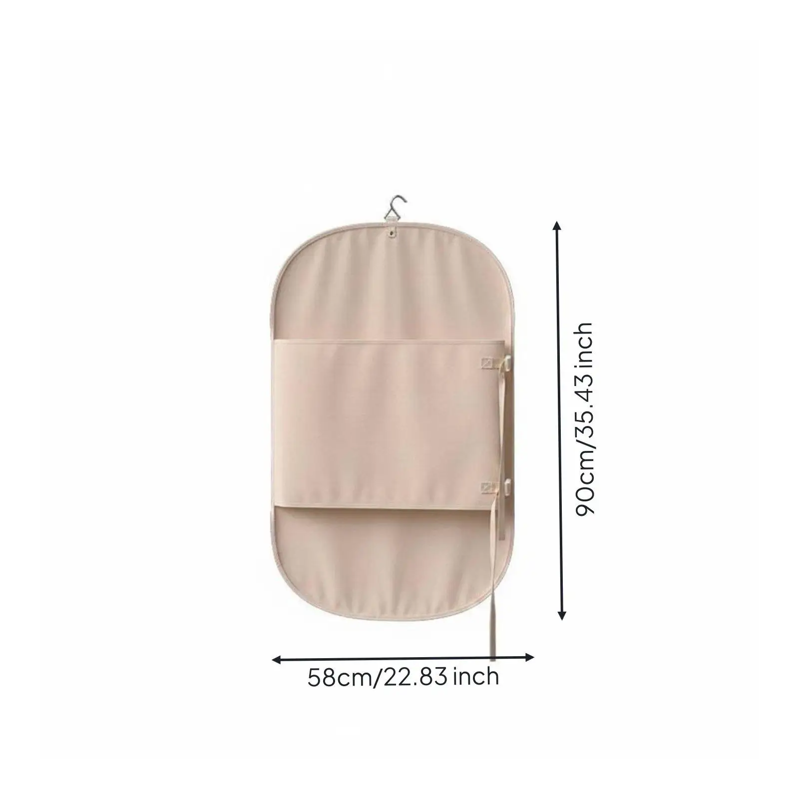 Organizador Colgante Ajustable para Ropa y Chaquetas – Panel de Compresión para Armario - imagen 3