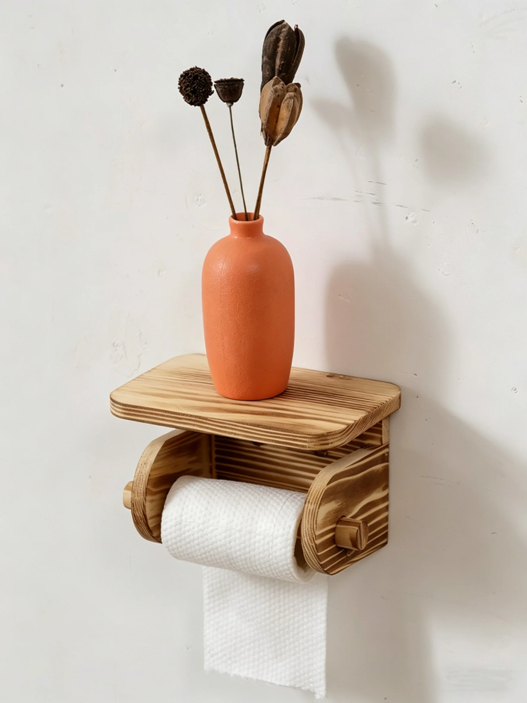 Estilo cálido para baño