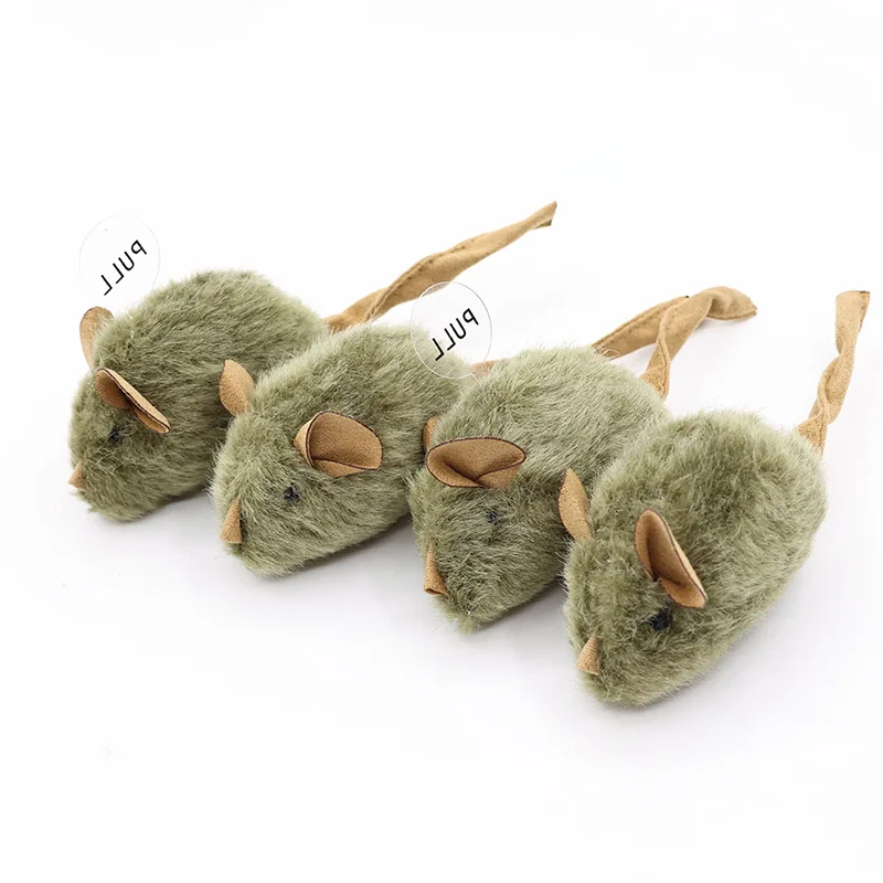 Ratón interactivo sonido pájaro para gatos – Resistente mordeduras