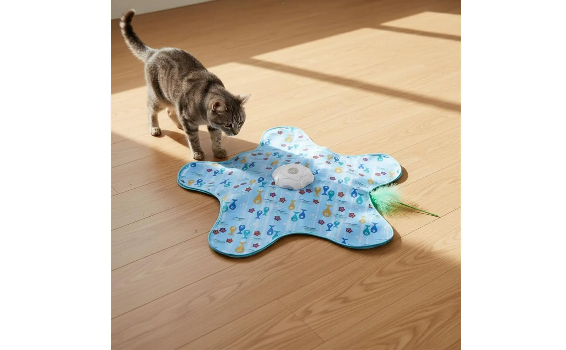 Materiales duraderos del juguete para gatos