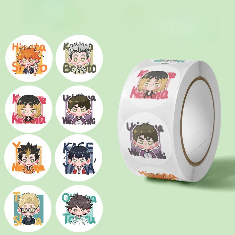 Pegatinas de personajes estilo anime para recompensas escolares