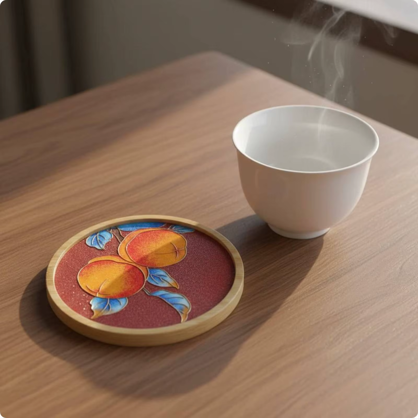 Kit de manualidades con arena para posavasos – Arte creativo Cloisonné - imagen 4