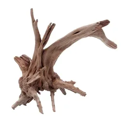 Tronco Natural para Acuario – Decoración de Madera para Reptiles y Peces