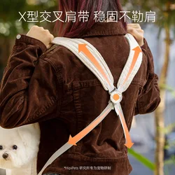 Mochila ajustable para gatos y perros pequeños – Gran capacidad