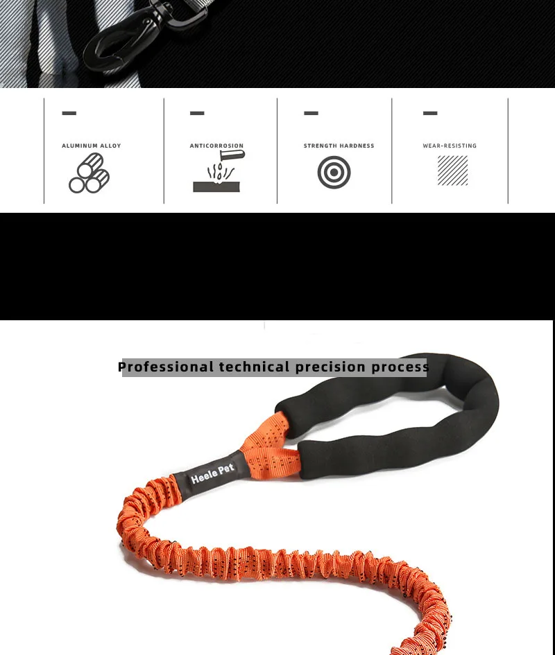 Sistema de mosquetón de metal resistente