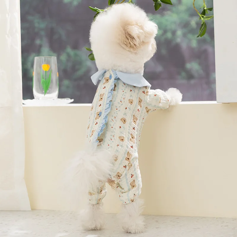 Mono transpirable para perros: camiseta base ligera de casa