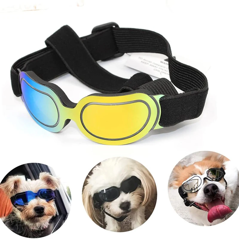 Gafas decorativas coloridas para perros pequeños