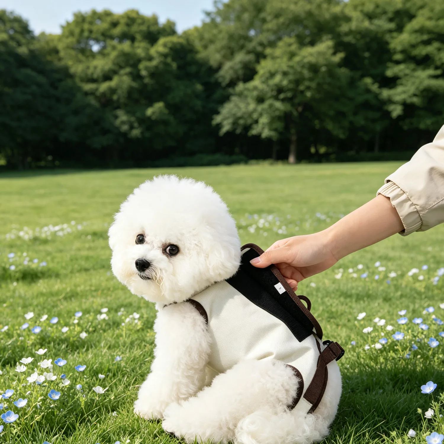 Arnés y transportín 2 en 1 para gatos y perros pequeños - imagen 5