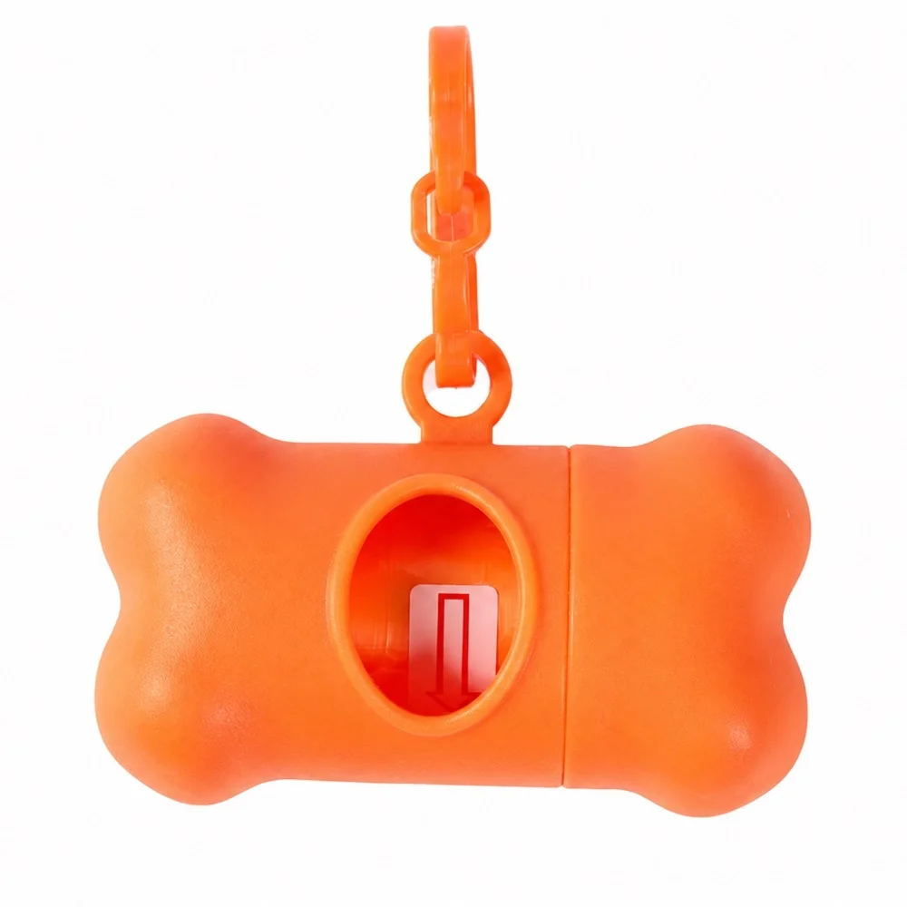 Dispensador bolsas para perro con forma de hueso a prueba de fugas - imagen 2