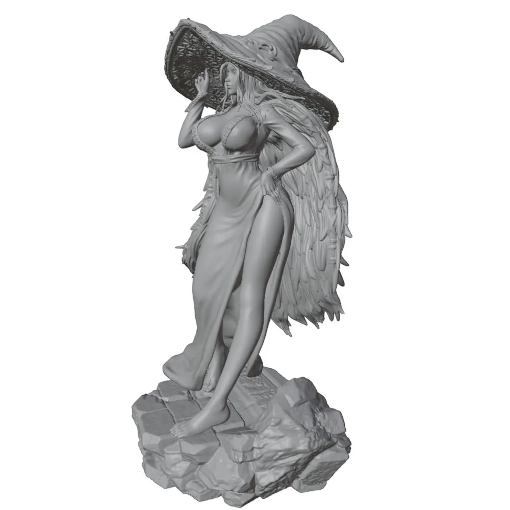 Figura de resina para modelismo a escala 1:24 sin pintar - imagen 4