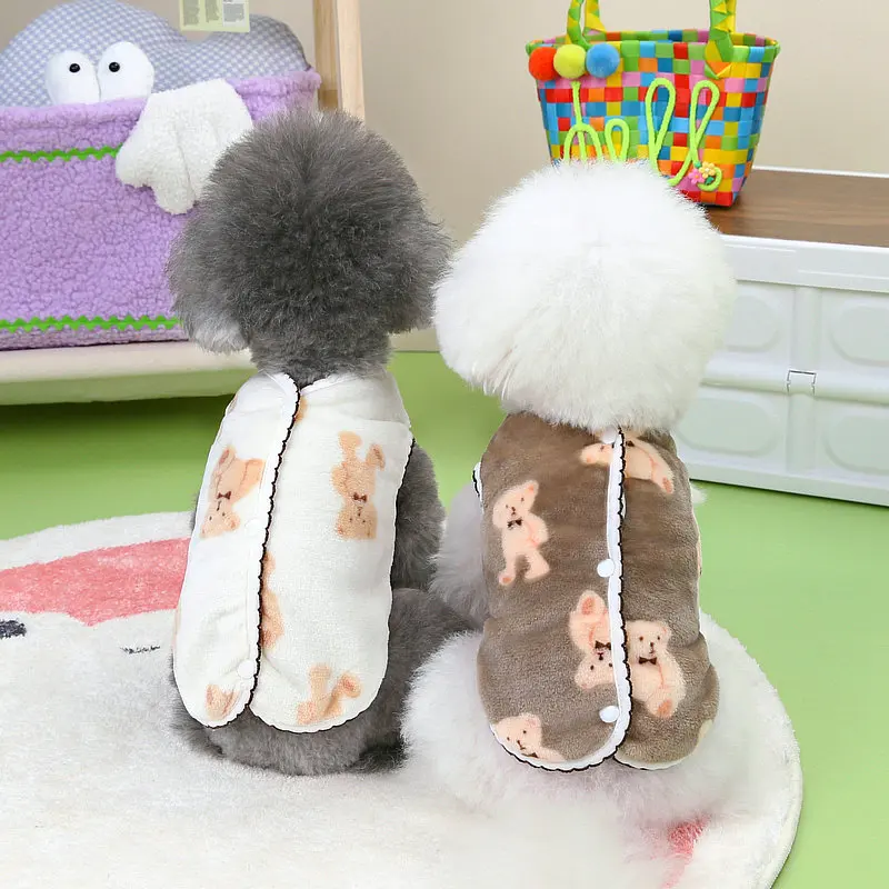 Mono de peluche para mascota pequeño en terciopelo suave