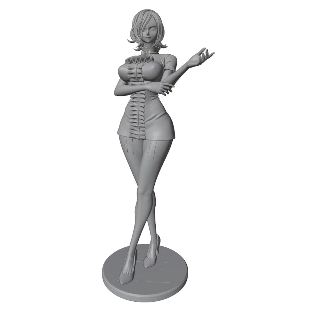 Figura Resina 1/24 Chica Sexy GK – Modelo Sin Pintar ni Ensamblar