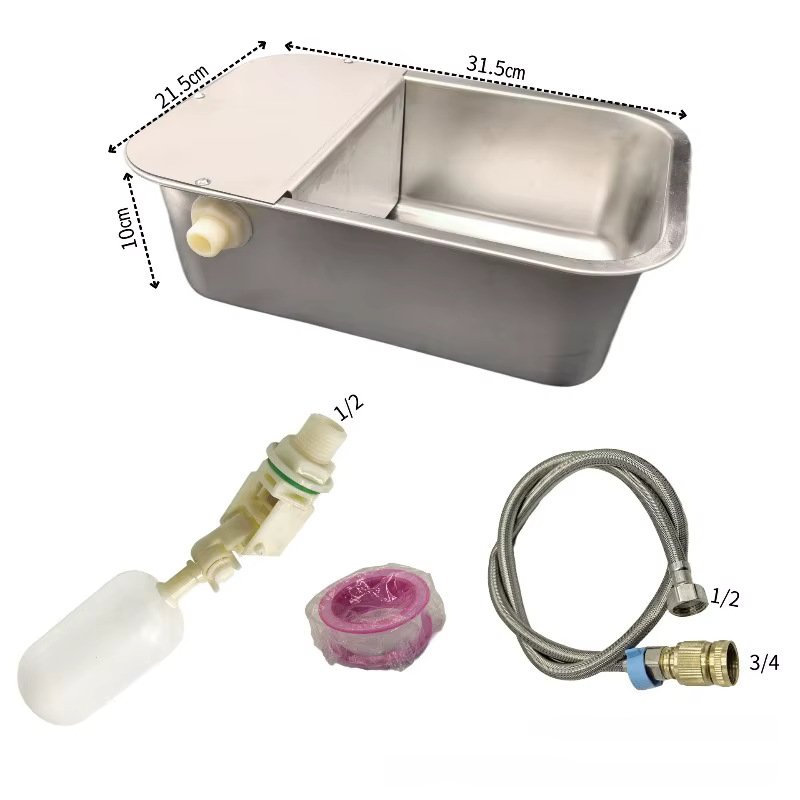 Dispensador de agua automático de acero para gatos y perros - imagen 5