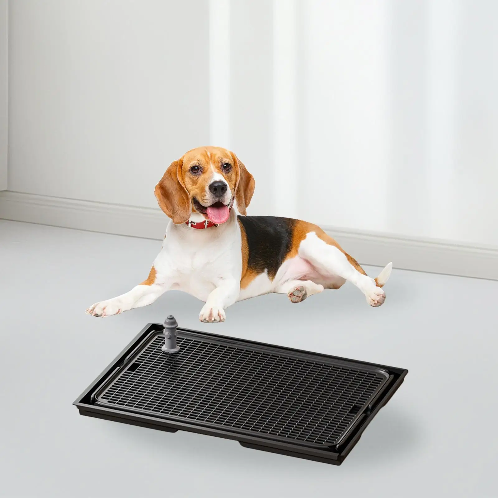 Pee Dog Toilet Mesh Grids Toilet Outdoor Activities Portable Pet Training Pad Holder Potty Tray Litter Tray Bunny Other Pets