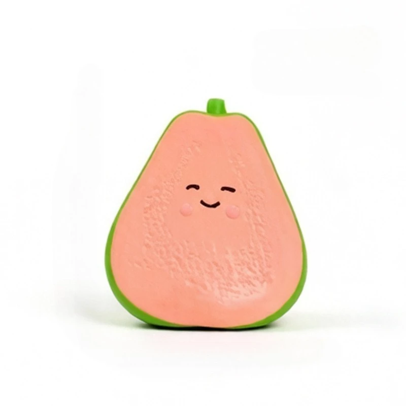 Juguete masticable de látex con sonido para perros: fruta dental - imagen 2