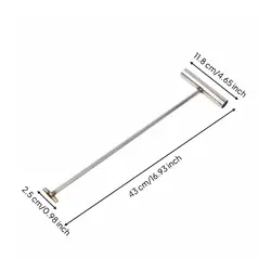 Extractor tapas alcantarilla forma T acero inoxidable