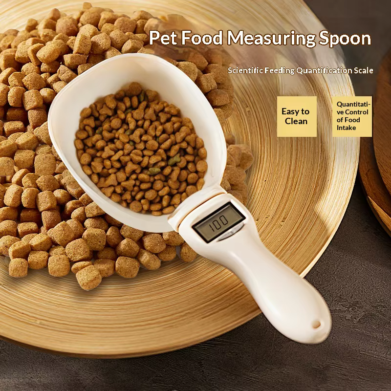 Báscula digital de cuchara para pesar comida de perros y gatos - imagen 5