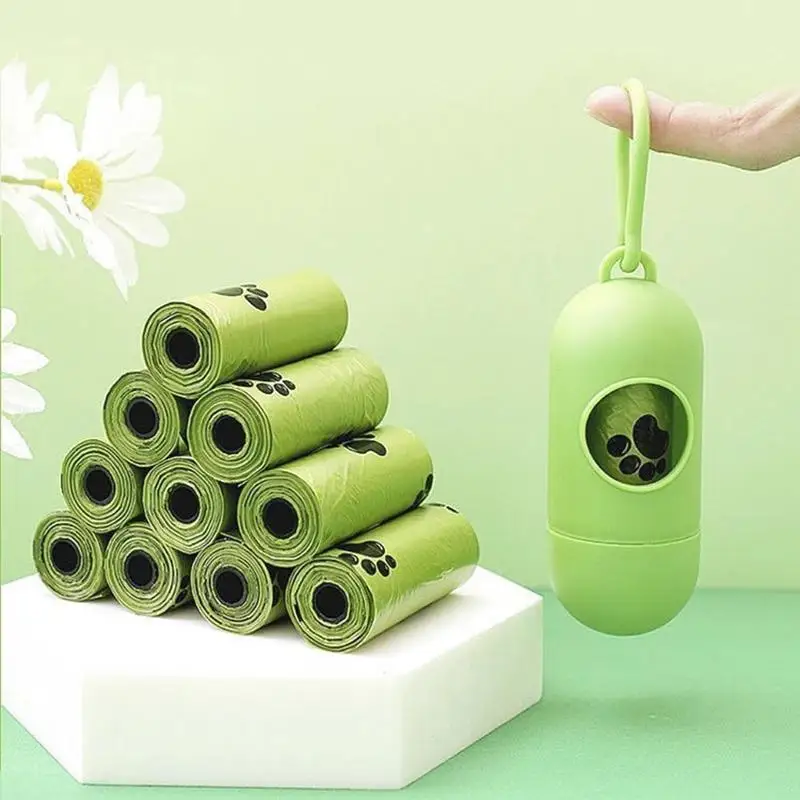 Dispensador y bolsas - uso exterior