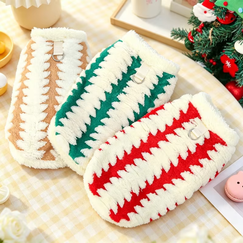 Sudadera capucha para perros Yorkie con rayas - imagen 5