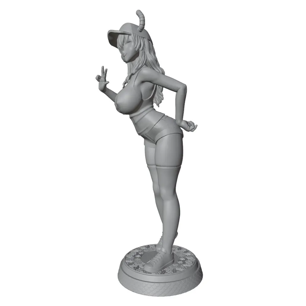 Figura Resina GK 1/24 Chica Sexy – Miniatura 3D DIY sin Montar ni Pintar