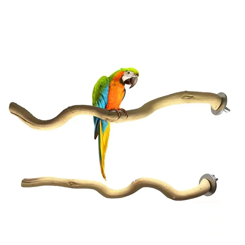 Rama natural horquilla para loros – Antideslizante y afila garras - imagen 2