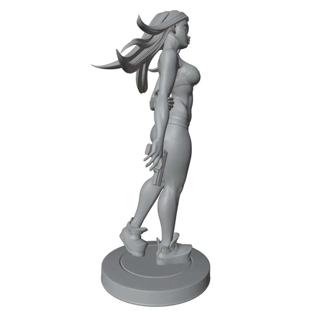 Figura Resina GK 1/24 Impresa en 3D – Miniatura DIY sin ensamblar ni pintar - imagen 4