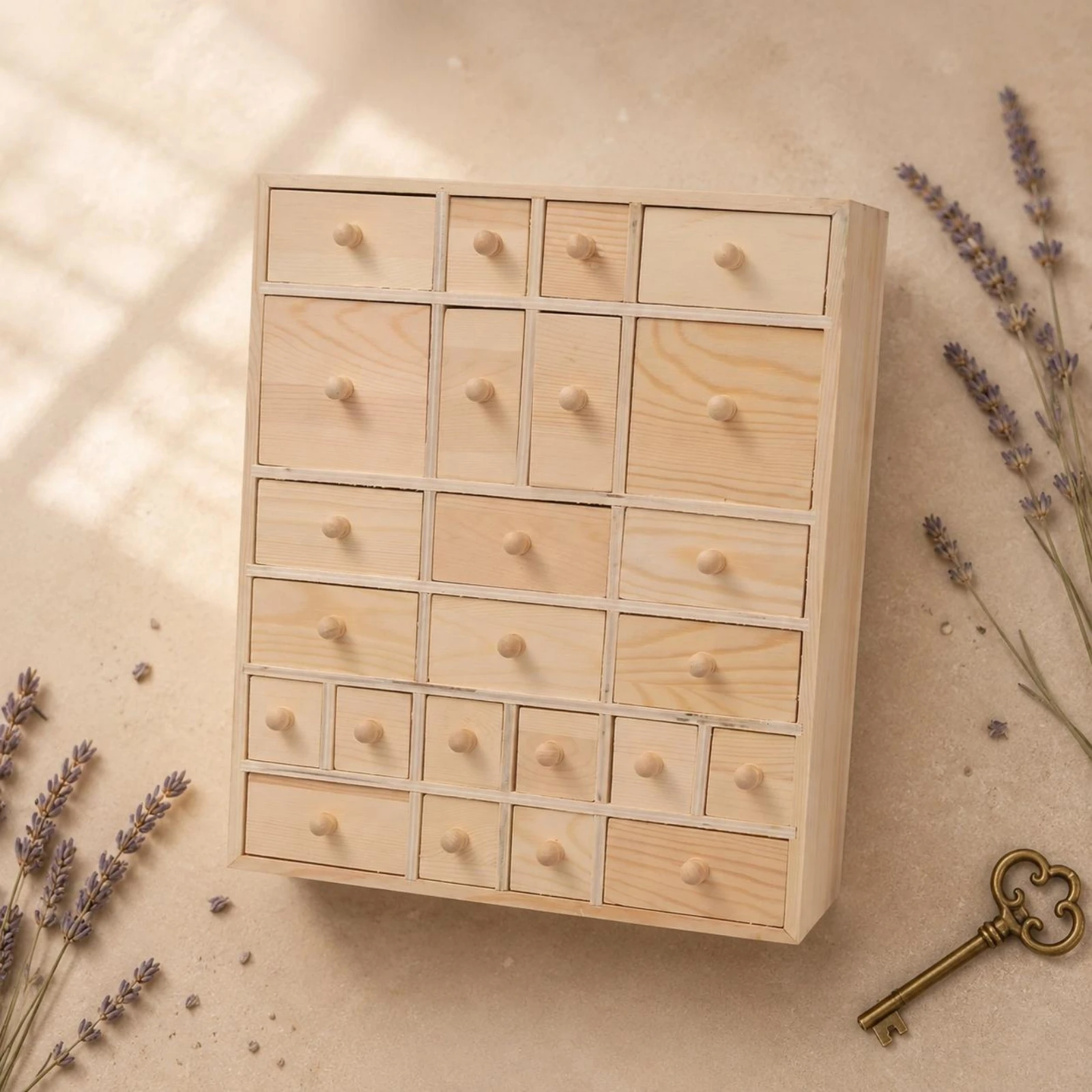 Organizador de madera con cajones para accesorios de gato y perro - imagen 3