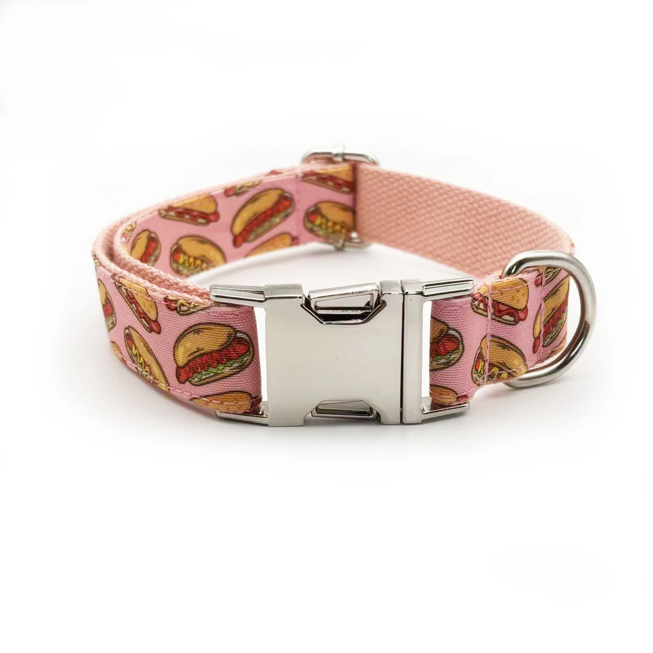 Collar Personalizado para Perro Hot Dog – Grabado Gratis y Hebilla Ajustable - imagen 3
