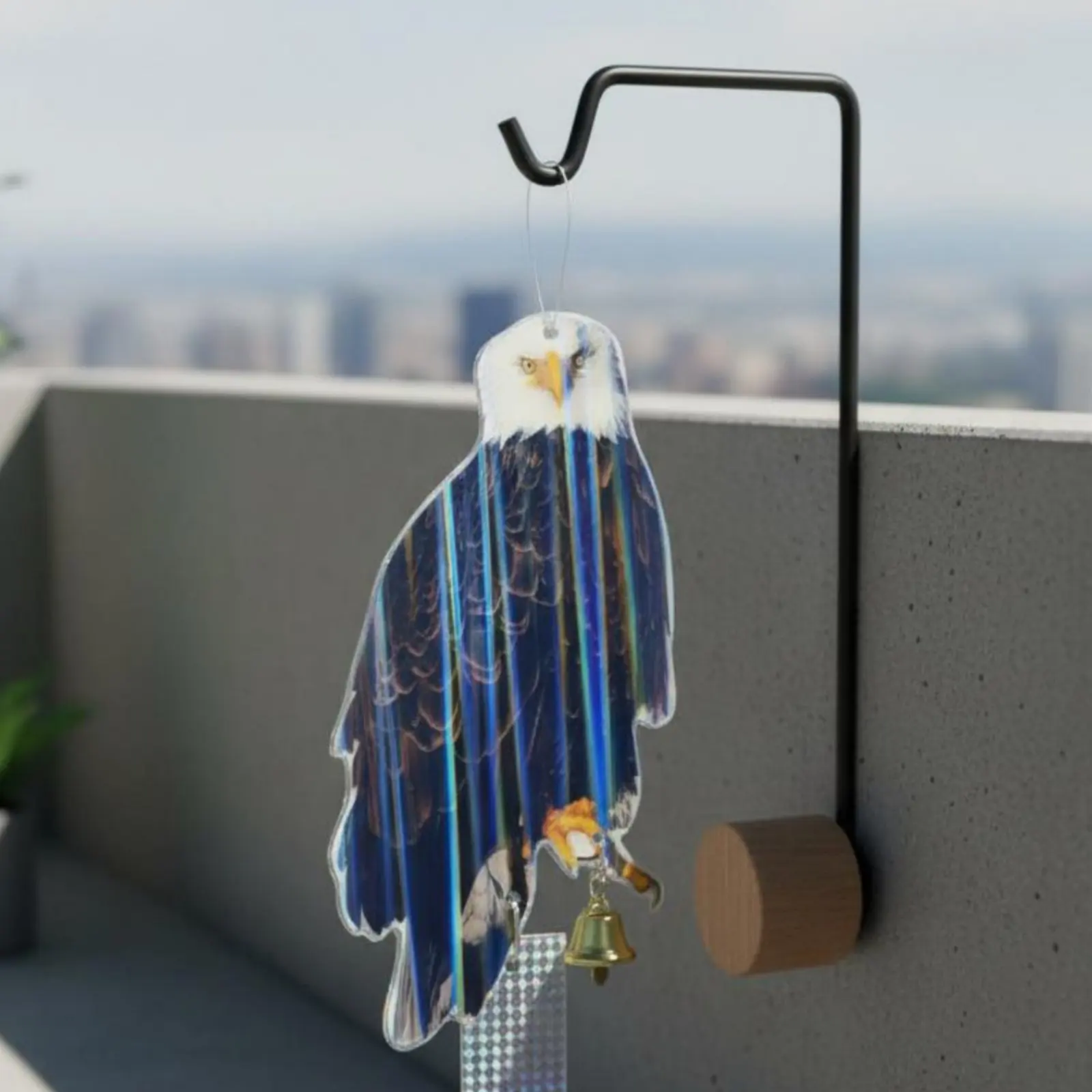 Señuelo holográfico reflectante impermeable para aves - imagen 5