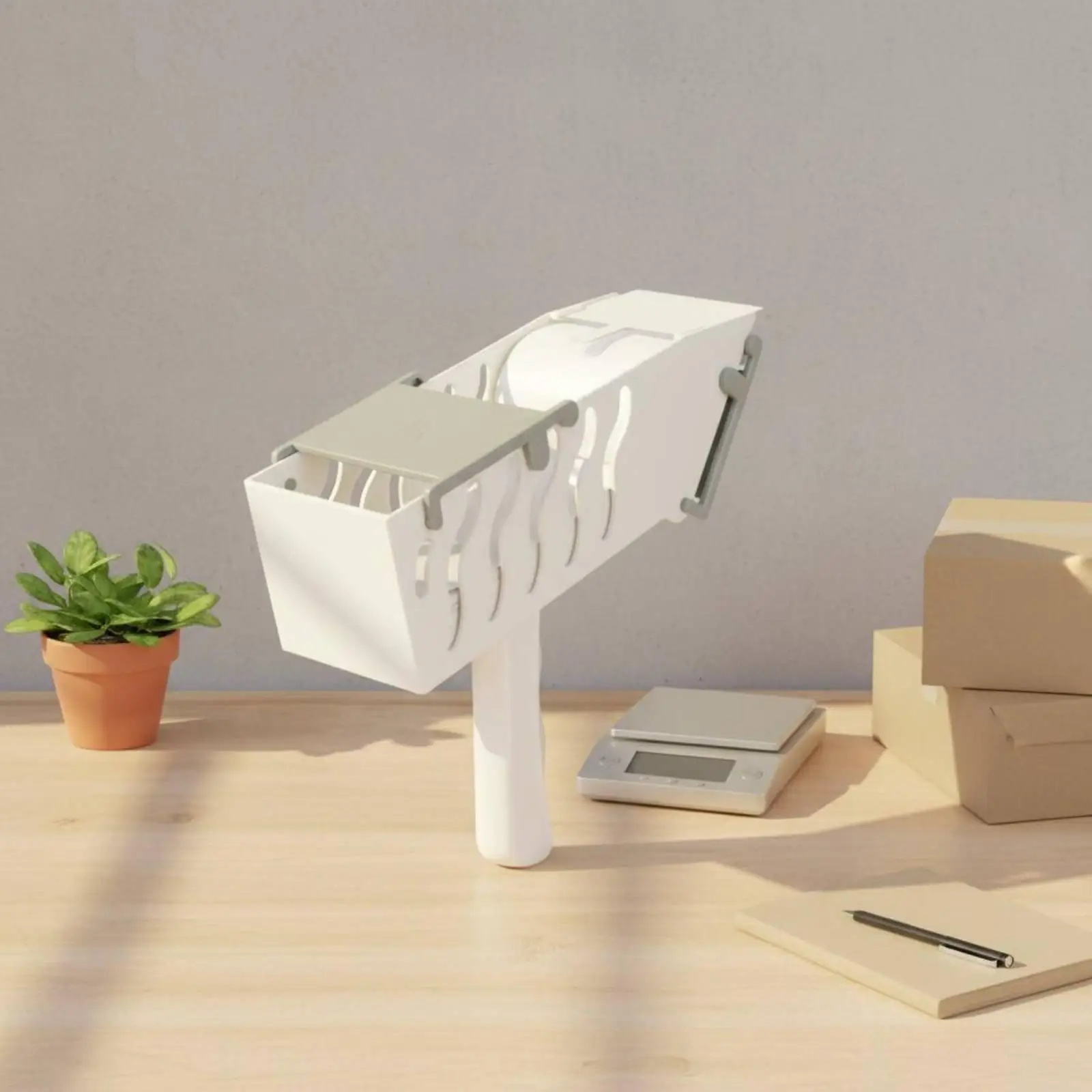 Dispensador de Etiquetas de Envío – Pegador Ergonómico para Paquetes - imagen 5
