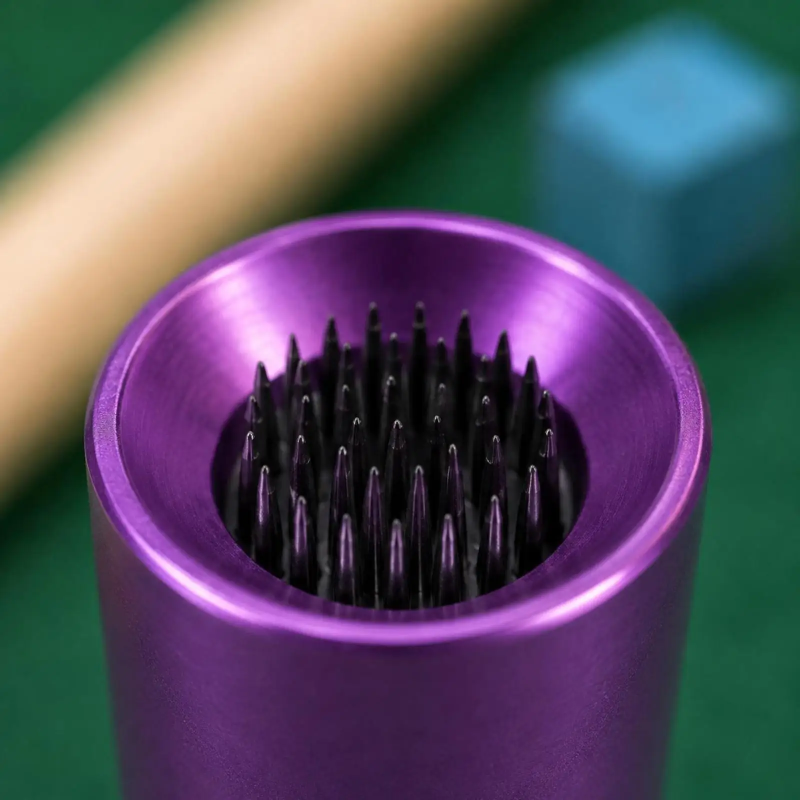 Herramienta aluminio para reparar y mantener puntas taco billar - imagen 4