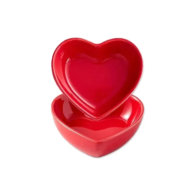Cuenco cerámico con forma de corazón para hámster - imagen 3