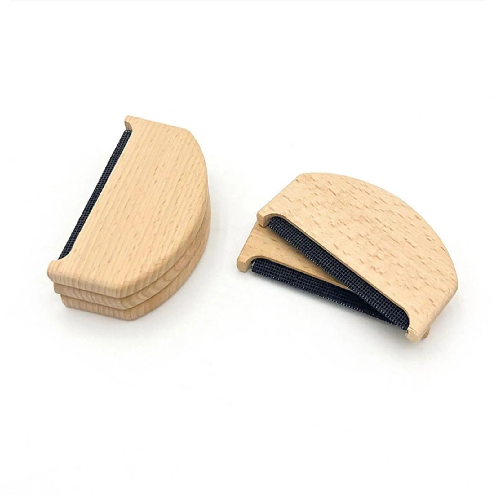 Quitapelusas portátil de madera para ropa y tejidos - imagen 4