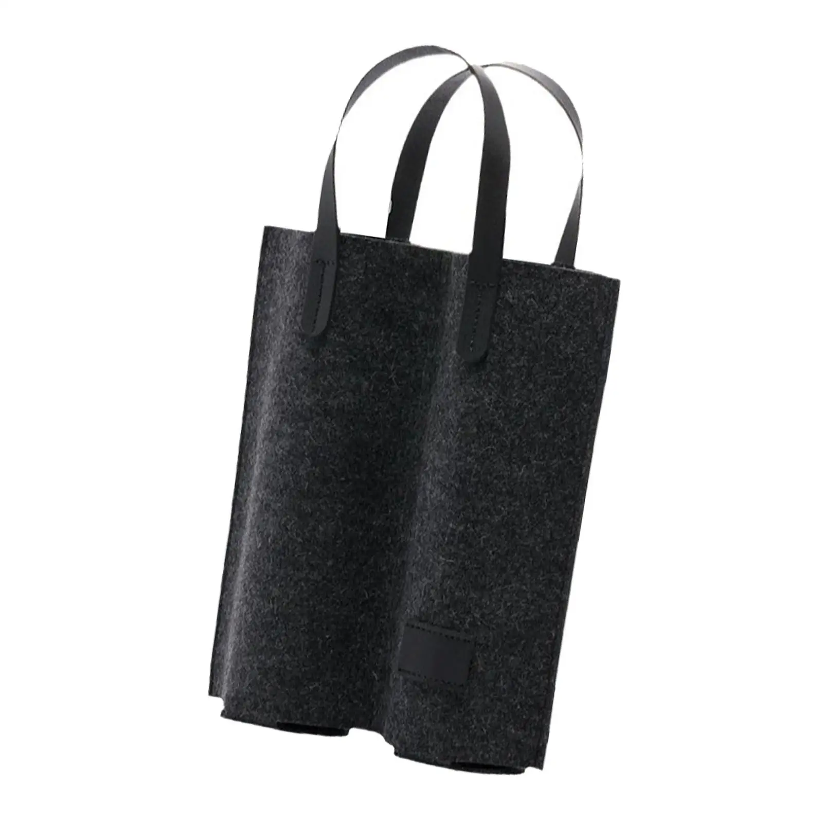 Bolsa de fieltro para vino con asa portátil resistente y reutilizable - imagen 3