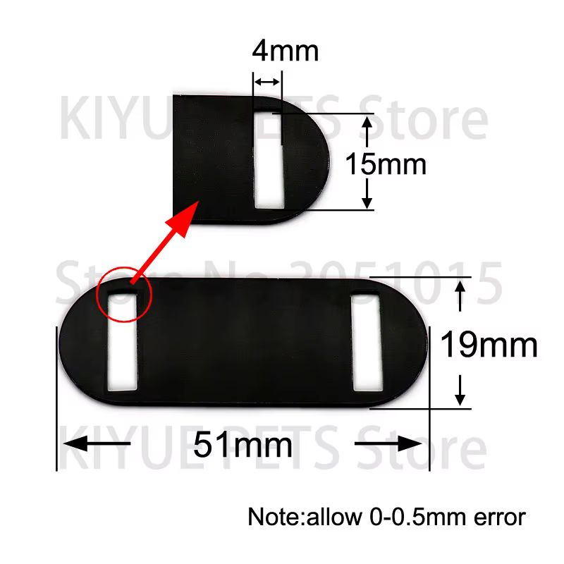 Placa de identificación antipérdida personalizable para perro y gato - imagen 3