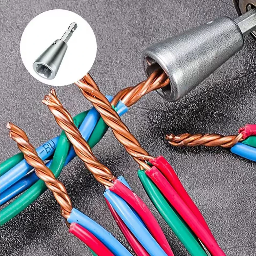 Herramienta retorcedora rápida de cables para taladro y electricista - imagen 2
