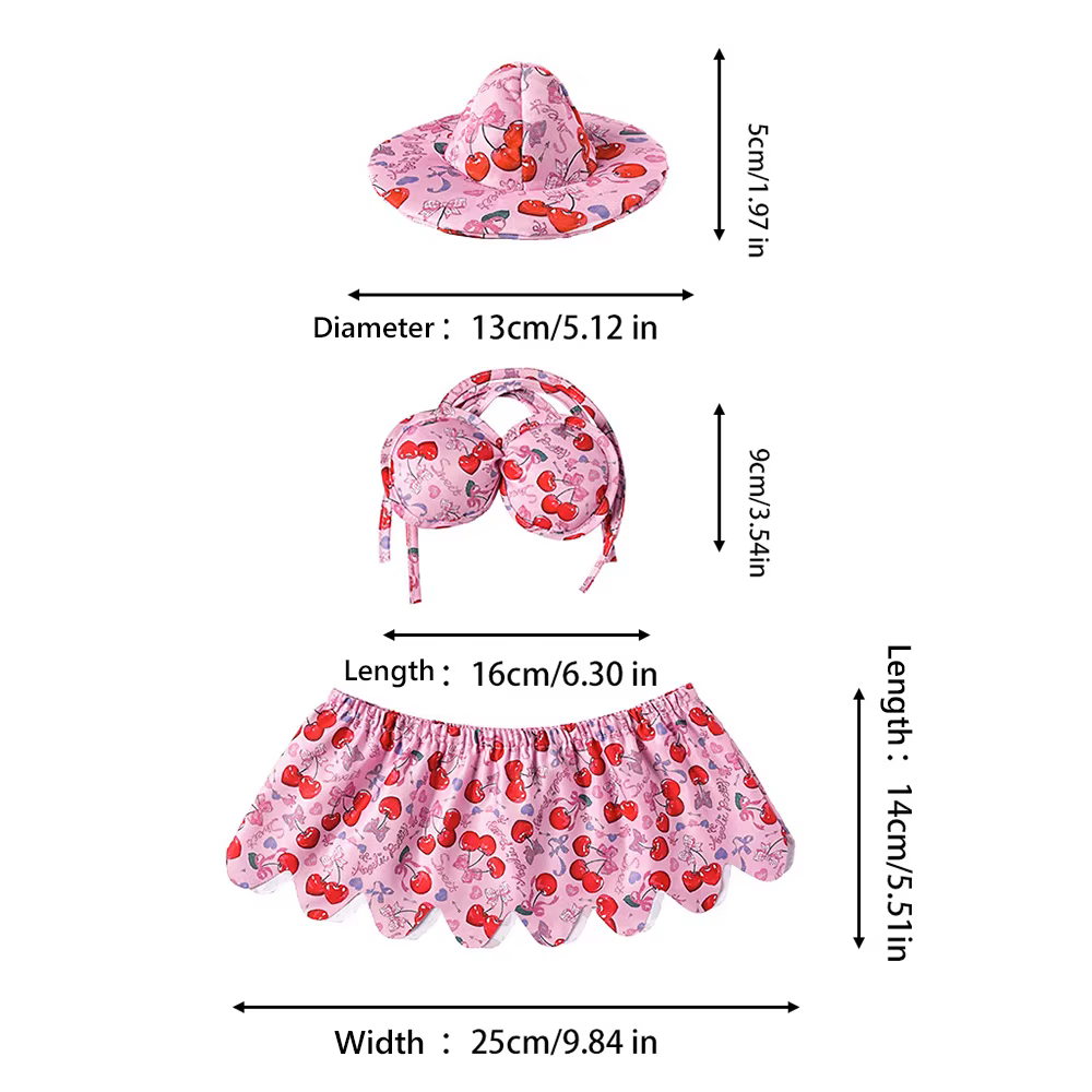 Conjunto hawaiano para perro: camiseta y bikini estampado gansos - imagen 2