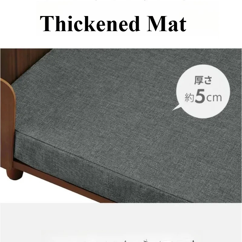 Cama elevada para gatos y perros de interior con colchón extraíble - imagen 2