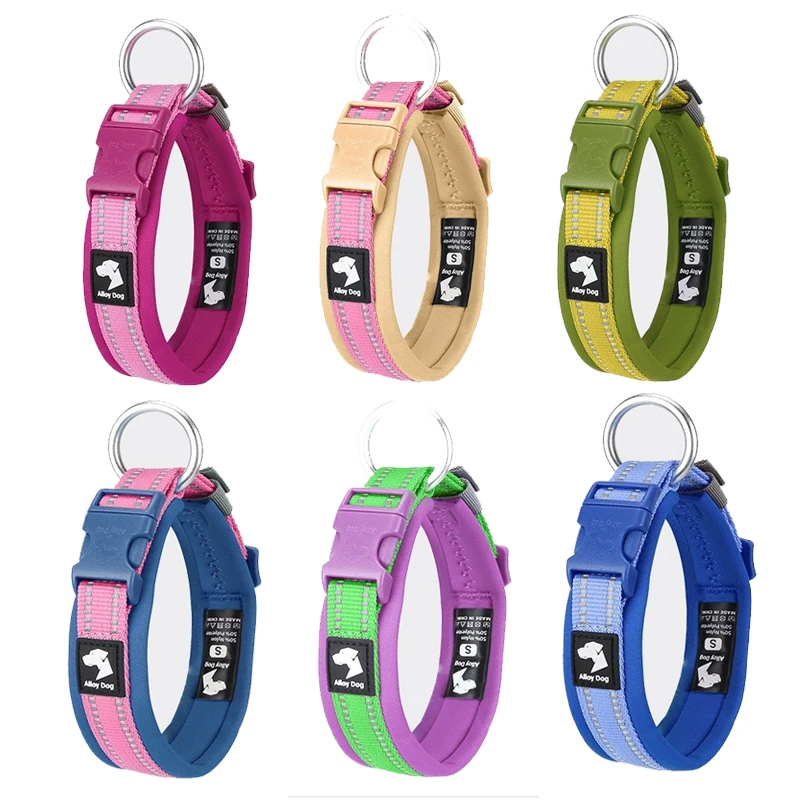 Collar transpirable anti-estrangulamiento neopreno para perros - imagen 4