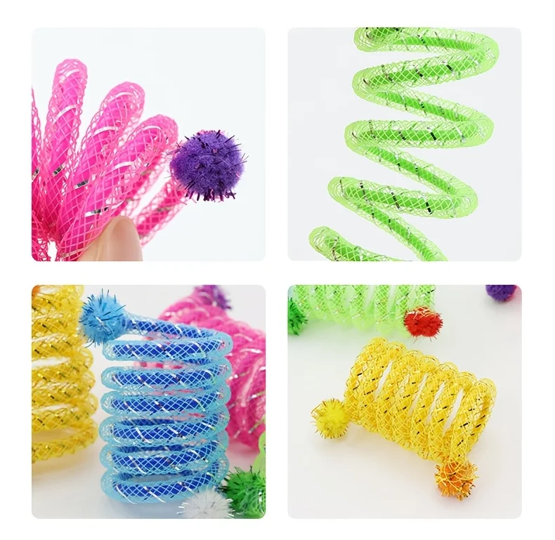 Pack de 4 juguetes interactivos para gatos
