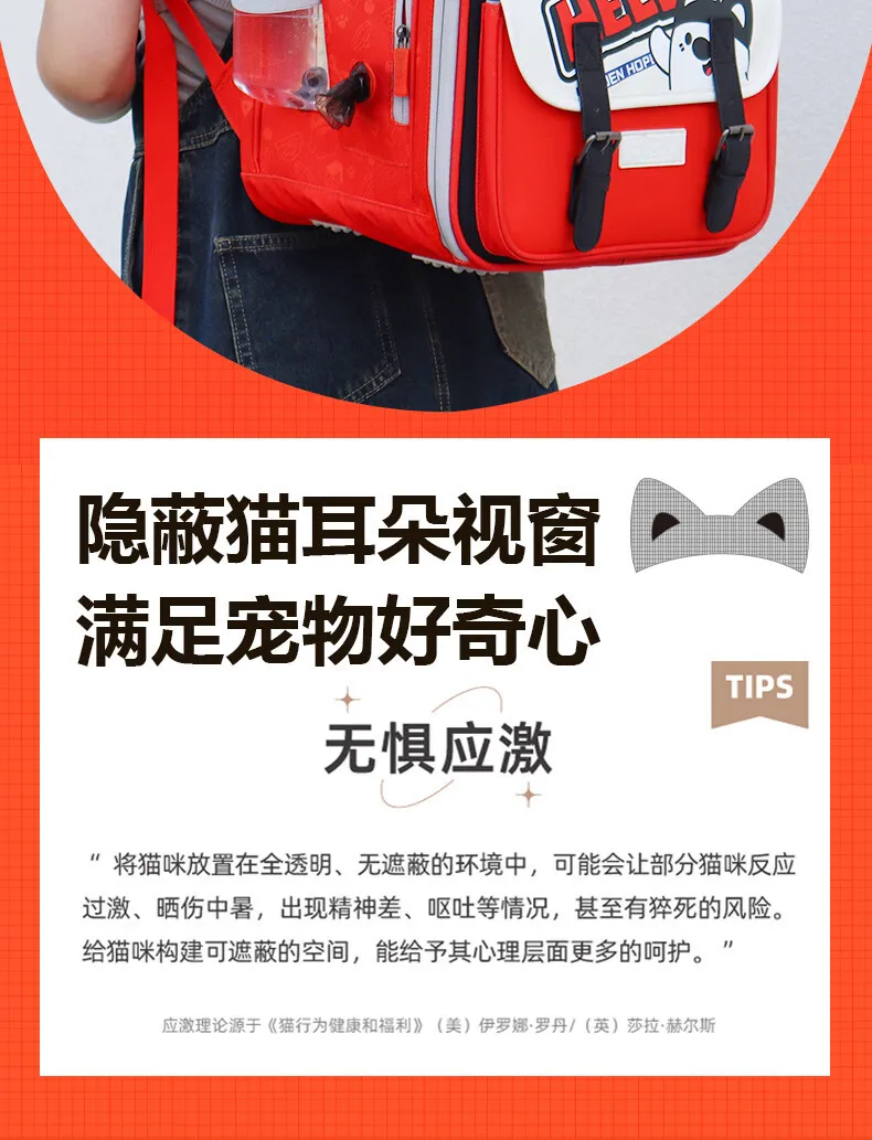Interior de la mochila con cojín
